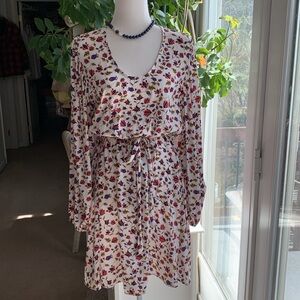 Banana Republic Floral Dress Sz M NWT